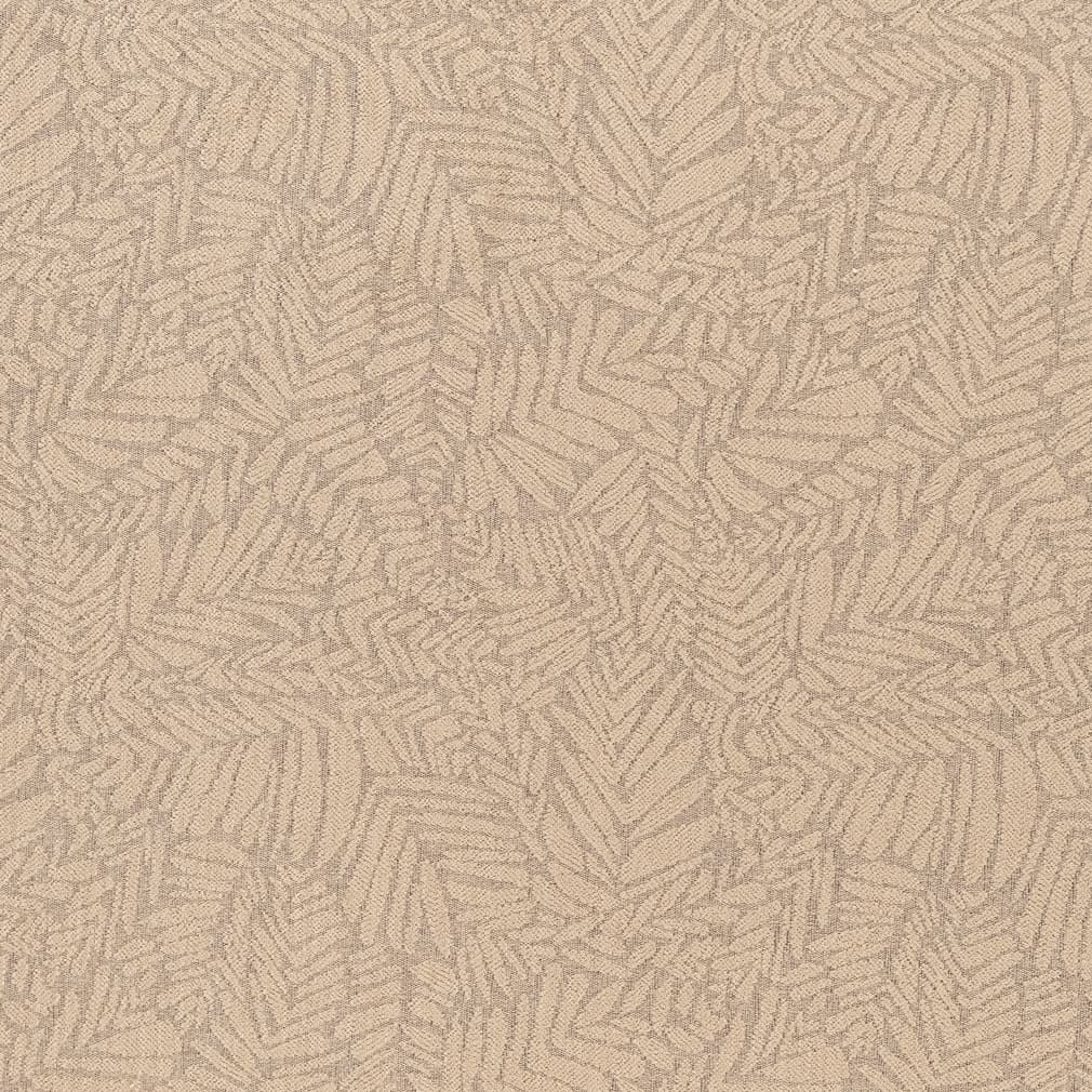 F300-167 Abstract & Geometric,Leaves nan Beige & Taupe Performance Colors