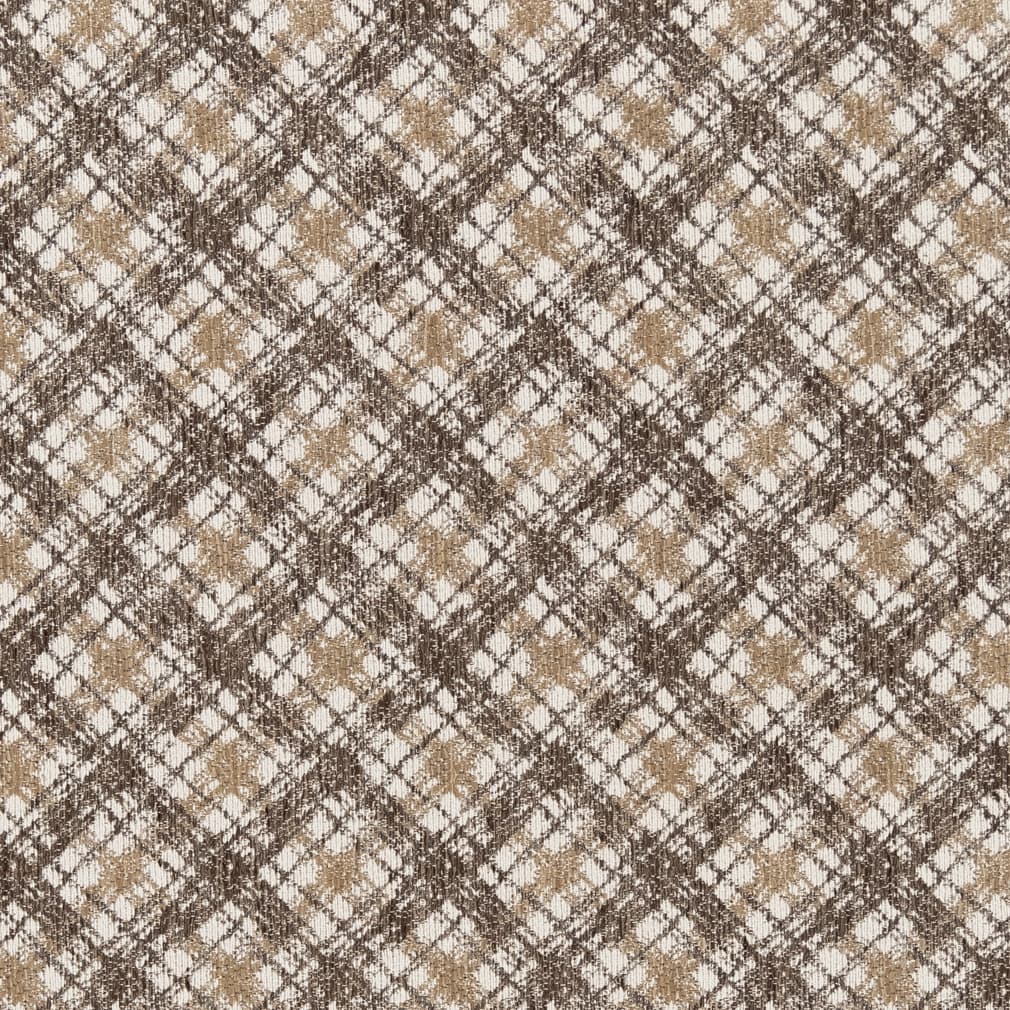 F300-169 Abstract & Geometric,Plaid & Check nan Beige & Taupe,Brown Performance Colors