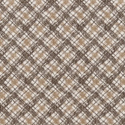 F300-169 Abstract & Geometric,Plaid & Check nan Beige & Taupe,Brown Performance Colors