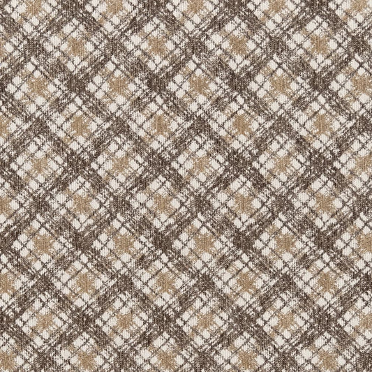 F300-169 Abstract & Geometric,Plaid & Check nan Beige & Taupe,Brown Performance Colors