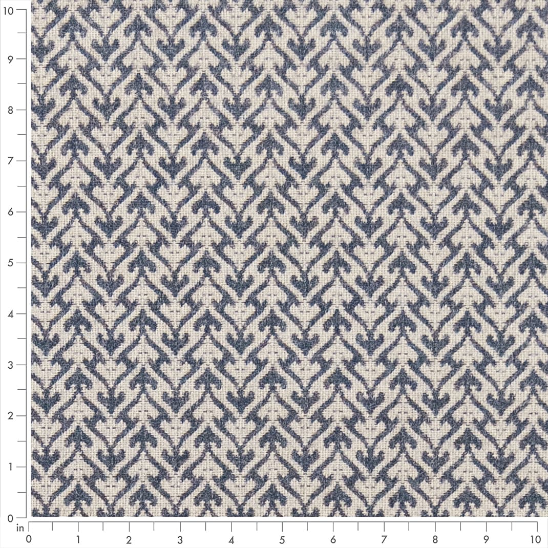 F300-170 Abstract & Geometric,Small Scale nan Blue Performance Colors