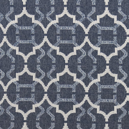 F300-178 Abstract & Geometric nan Blue Performance Colors