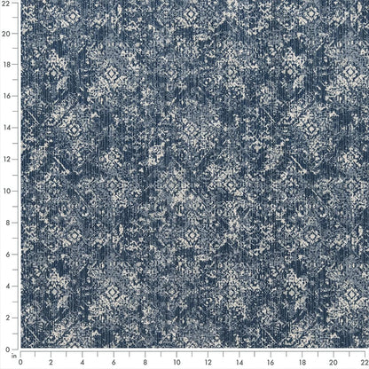F300-184 Abstract & Geometric nan Blue Performance Colors