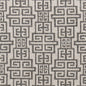 F300-186 Abstract & Geometric,Greek Key nan Grey & Silver Performance Colors