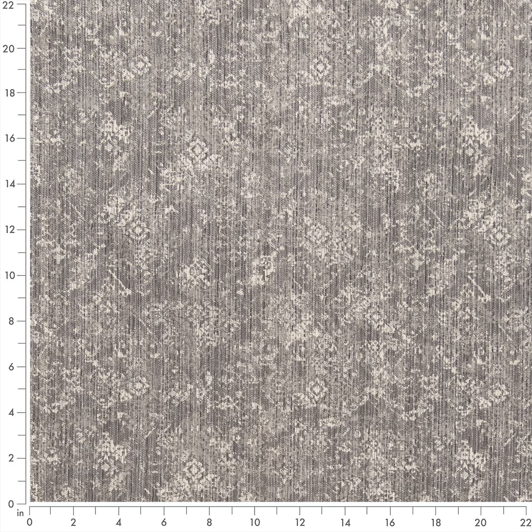 F300-187 Abstract & Geometric nan Grey & Silver Performance Colors