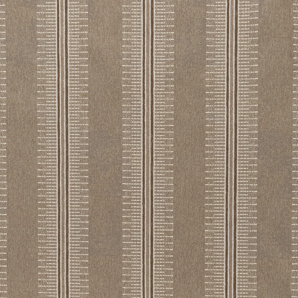 F300-192 Stripe Beige & Taupe Charlotte Fabrics Woven Patterns