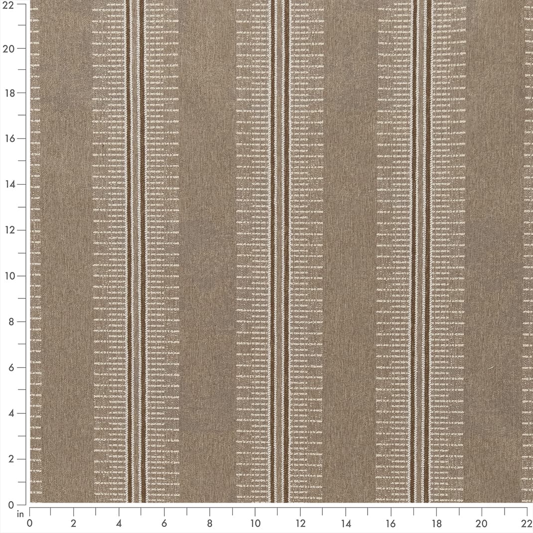 F300-192 Stripe nan Beige & Taupe Performance Colors