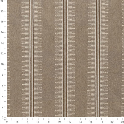 F300-192 Stripe nan Beige & Taupe Performance Colors