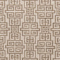 F300-193 Abstract & Geometric,Greek Key nan Beige & Taupe Performance Colors