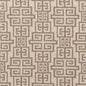 F300-193 Abstract & Geometric,Greek Key Beige & Taupe Charlotte Fabrics Woven Patterns