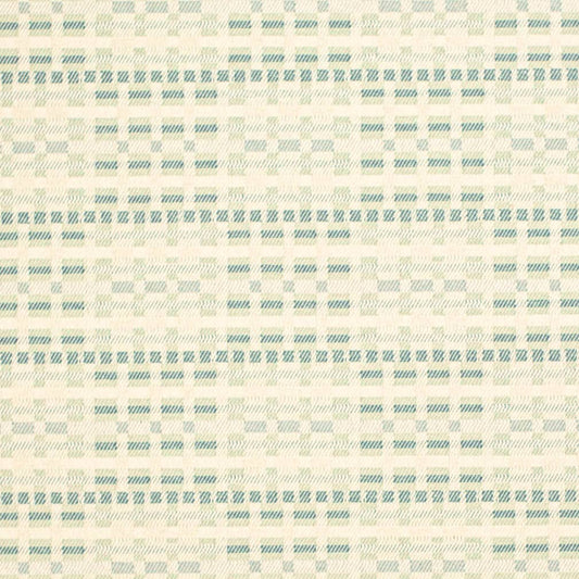 F300-214 Abstract & Geometric nan Aqua & Teal Performance Colors