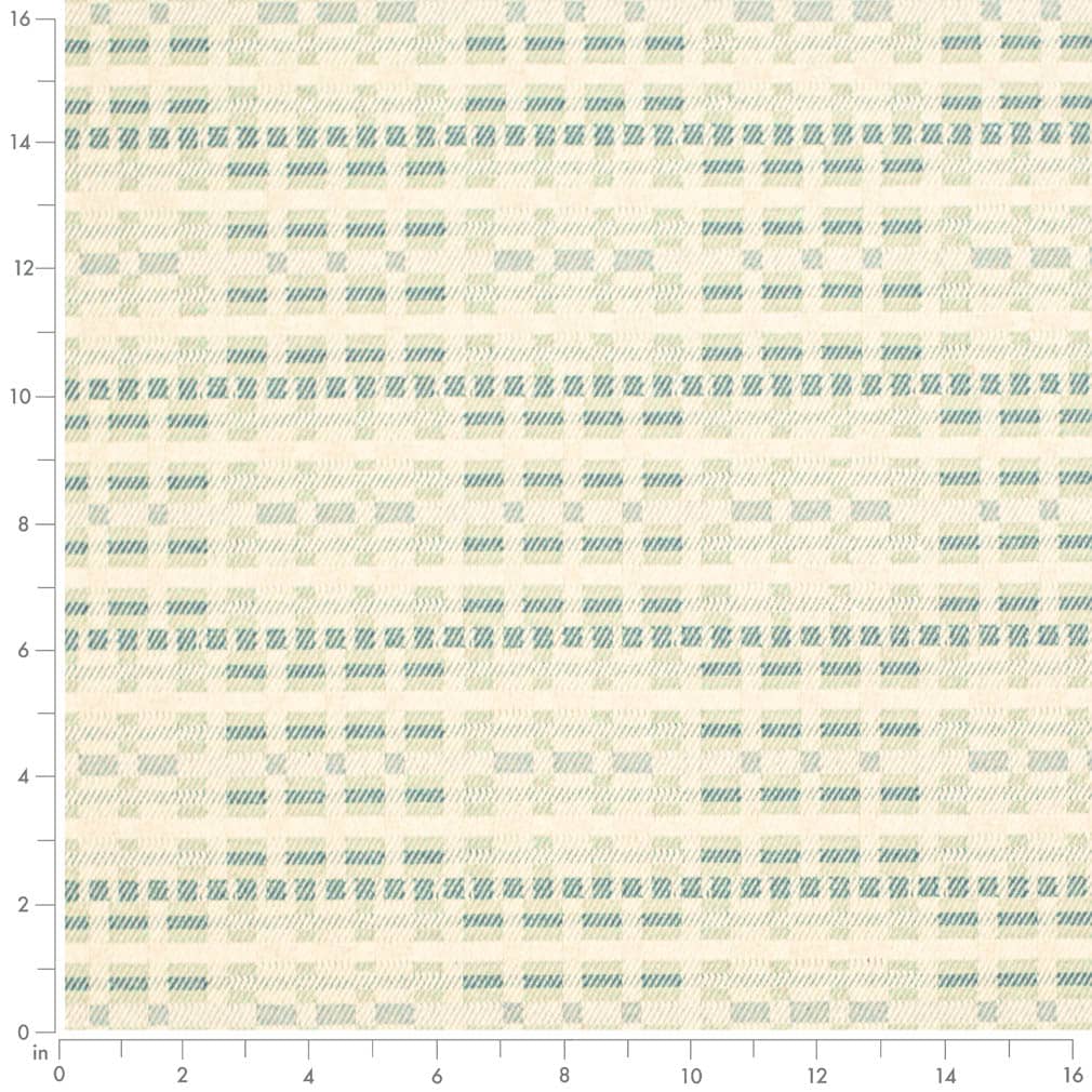 F300-214 Abstract & Geometric nan Aqua & Teal Performance Colors