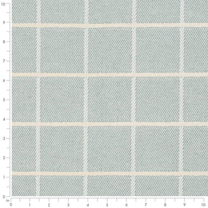 F300-218 Plaid nan Aqua & Teal Performance Colors