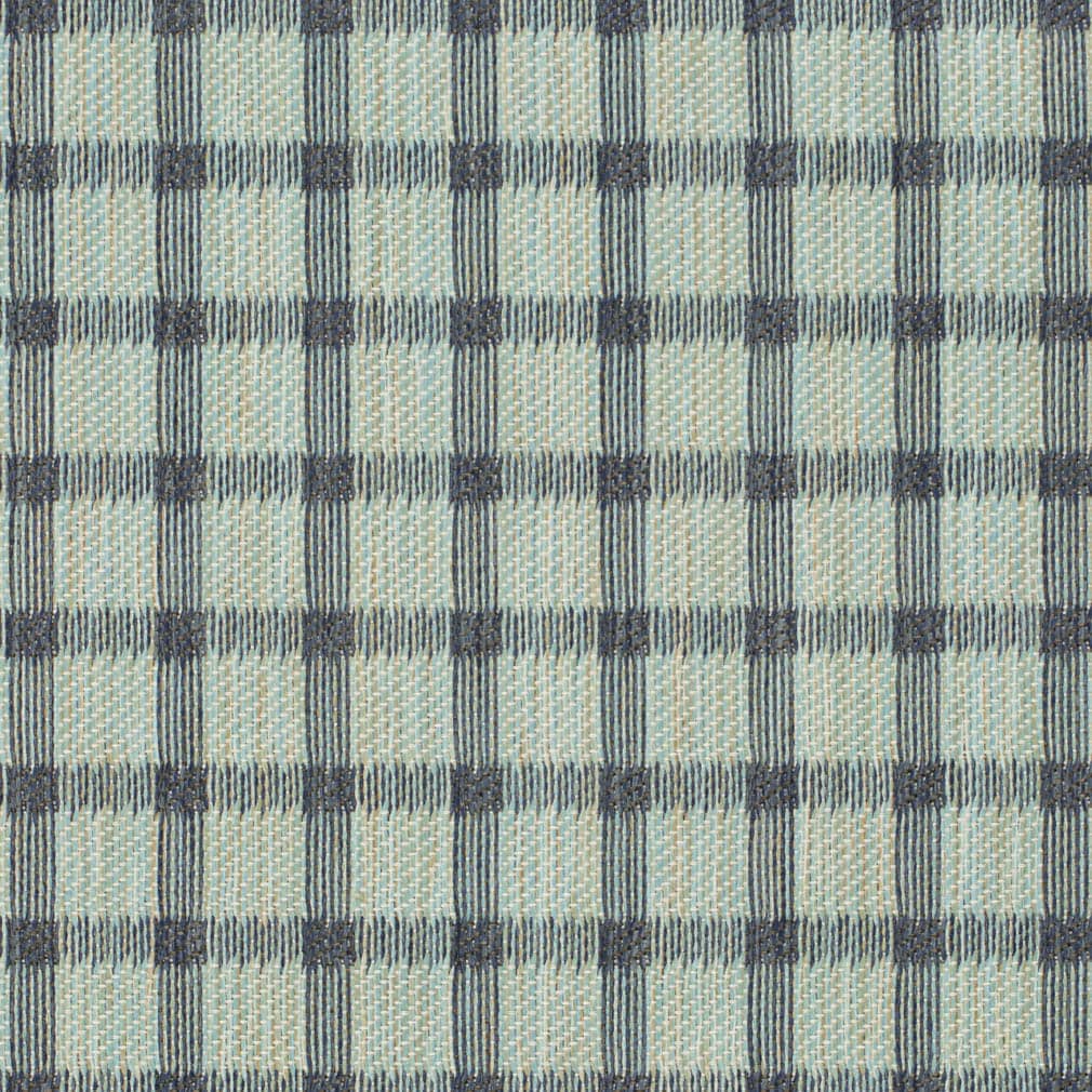 F300-224 Plaid Aqua & Teal,Blue Charlotte Fabrics Woven Patterns