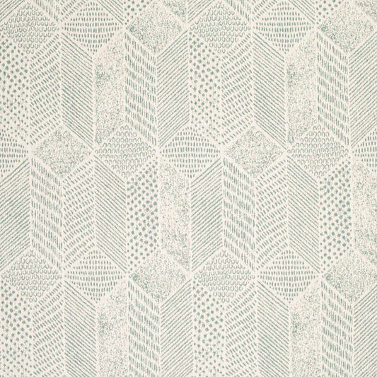 F300-225 Abstract & Geometric Aqua & Teal Charlotte Fabrics Woven Patterns