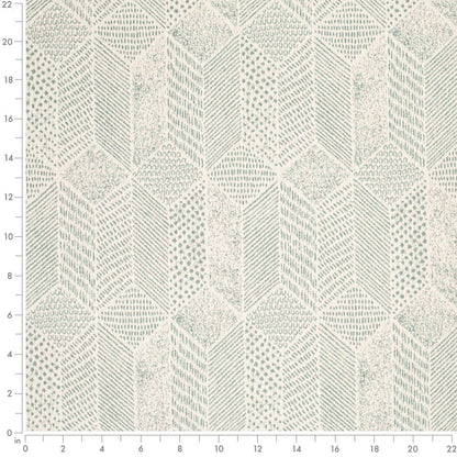 F300-225 Abstract & Geometric nan Aqua & Teal Performance Colors