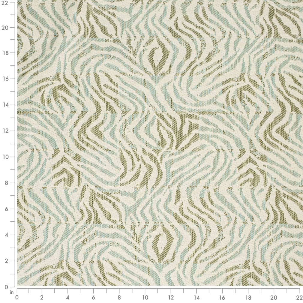 F300-226 Abstract & Geometric,Animal Print nan Aqua & Teal,Green Performance Colors