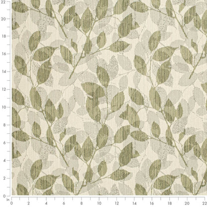 F300-228 Abstract & Geometric,Leaves nan Green Performance Colors