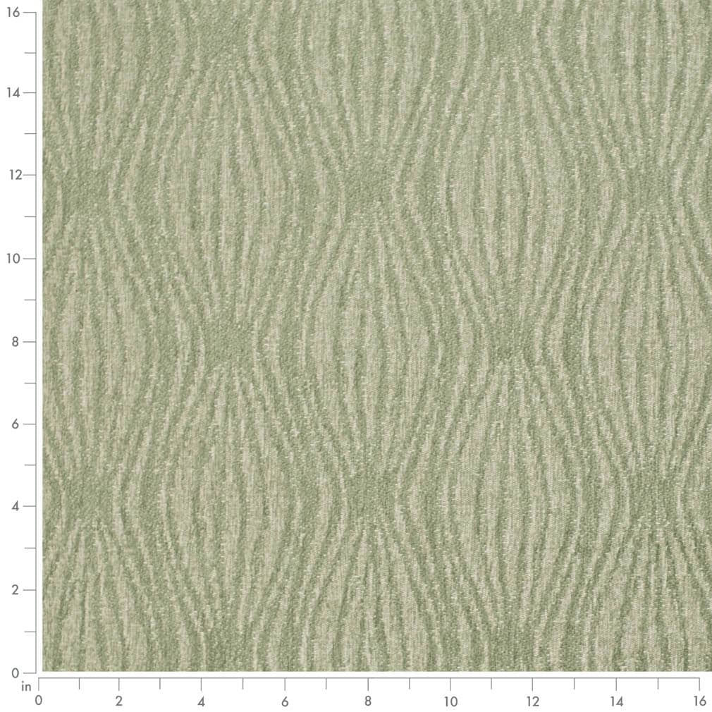 F300-232 Abstract & Geometric nan Green Performance Colors