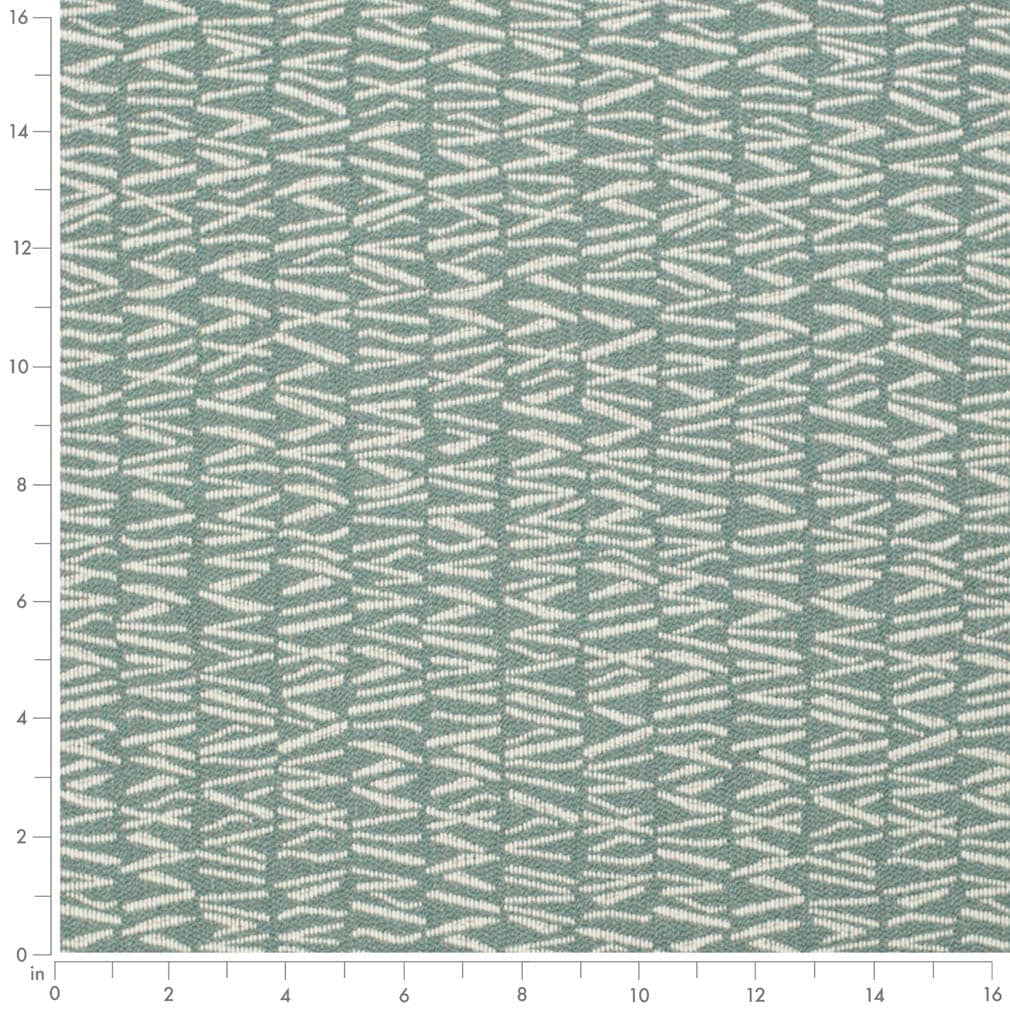 F300-233 Abstract & Geometric,Global nan Aqua & Teal Performance Colors