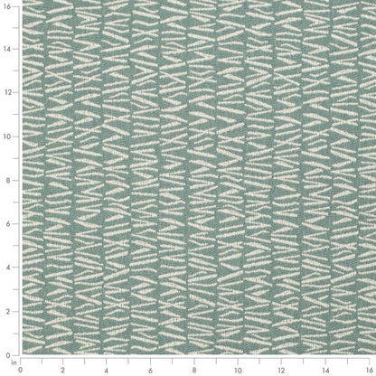 F300-233 Abstract & Geometric,Global nan Aqua & Teal Performance Colors