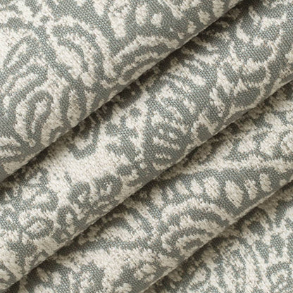 F300-238 Abstract & Geometric,Damask nan Aqua & Teal Performance Colors