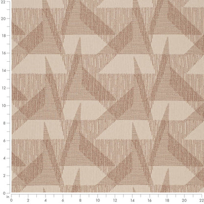 F300-240 Abstract & Geometric nan Orange & Rust Performance Colors