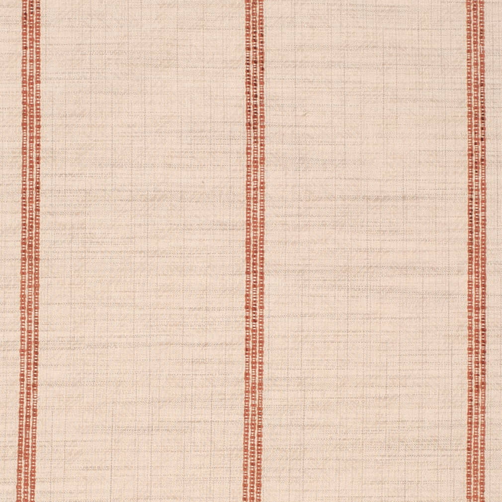 F300-241 Stripe Orange & Rust Charlotte Fabrics Crypton,Woven Patterns