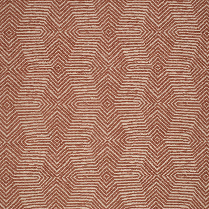 F300-242 Abstract & Geometric,Global nan Orange & Rust Performance Colors