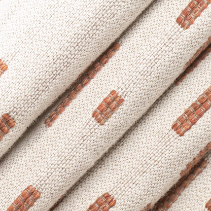 F300-243 Abstract & Geometric,Global nan Orange & Rust Performance Colors