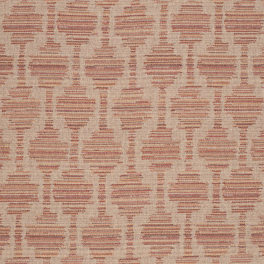 F300-248 Abstract & Geometric Orange & Rust Charlotte Fabrics Crypton,Woven Patterns