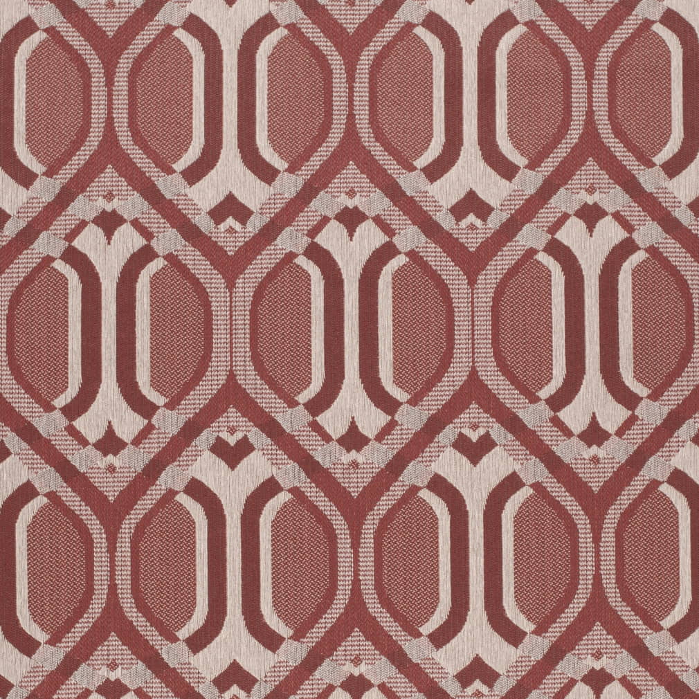 F300-252 Abstract & Geometric Orange & Rust,Red & Burgundy Charlotte Fabrics Woven Patterns