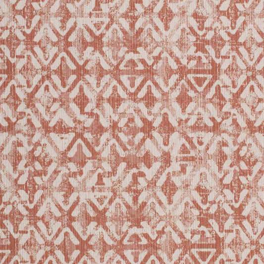 F300-254 Abstract & Geometric,Global Orange & Rust Charlotte Fabrics Woven Patterns