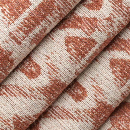 F300-254 Abstract & Geometric,Global nan Orange & Rust Performance Colors