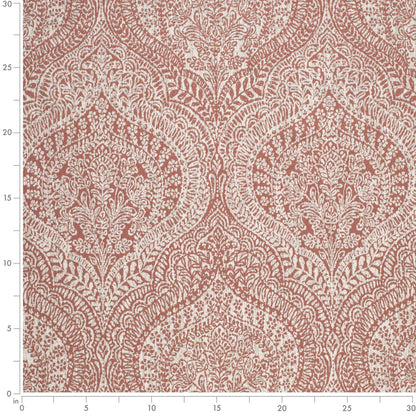 F300-255 Damask nan Orange & Rust Performance Colors