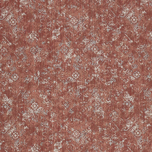F300-257 Abstract & Geometric Orange & Rust Charlotte Fabrics Woven Patterns