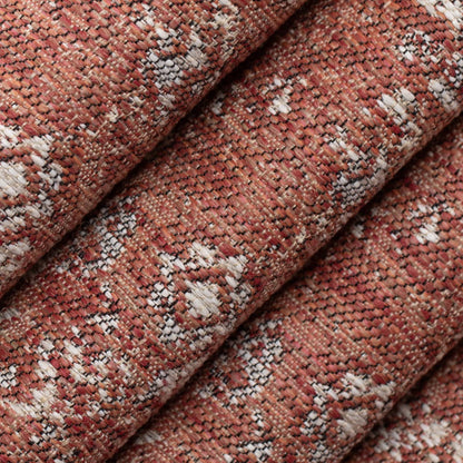 F300-257 Abstract & Geometric nan Orange & Rust Performance Colors