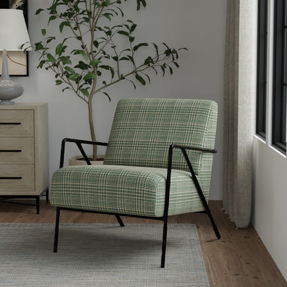 F300-262 Abstract & Geometric,Check & Houndstooth,Plaid nan Aqua & Teal,Green Performance Colors