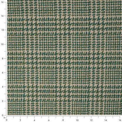 F300-262 Abstract & Geometric,Check & Houndstooth,Plaid nan Aqua & Teal,Green Performance Colors