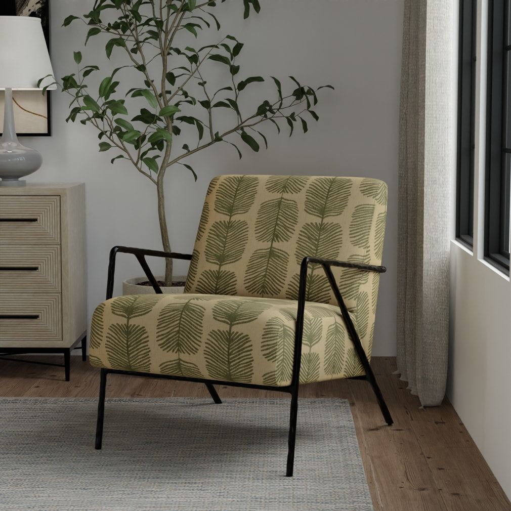 F300-264 Abstract & Geometric,Leaves,Tropical & Botanical nan Green Performance Colors
