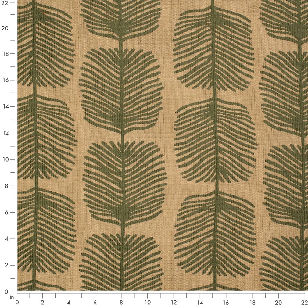 F300-264 Abstract & Geometric,Leaves,Tropical & Botanical nan Green Performance Colors