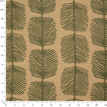 F300-264 Abstract & Geometric,Leaves,Tropical & Botanical nan Green Performance Colors