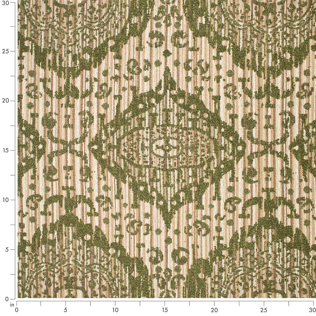 F300-266 Abstract & Geometric,Global nan Green Performance Colors