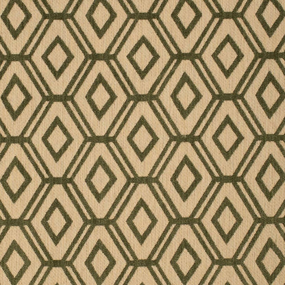 F300-271 Abstract & Geometric nan Green Performance Colors