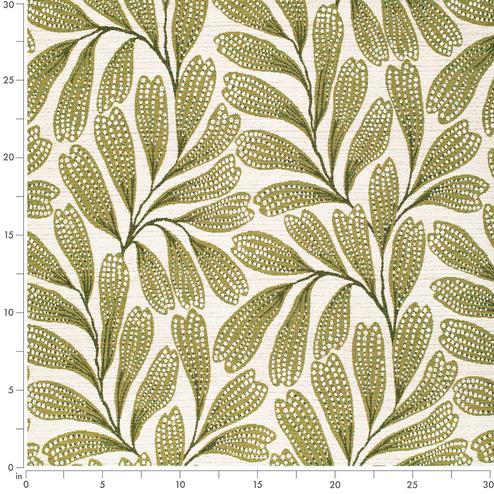 F300-279 Abstract & Geometric,Leaves nan Green Performance Colors