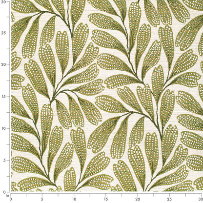 F300-279 Abstract & Geometric,Leaves nan Green Performance Colors