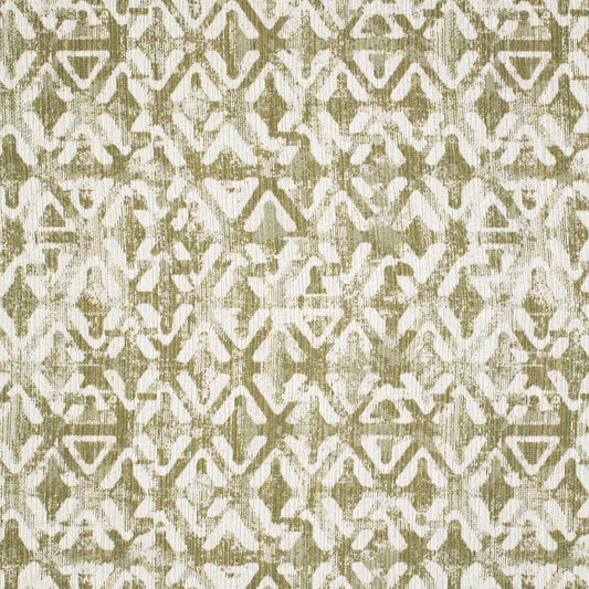 F300-281 Abstract & Geometric Green Charlotte Fabrics Woven Patterns