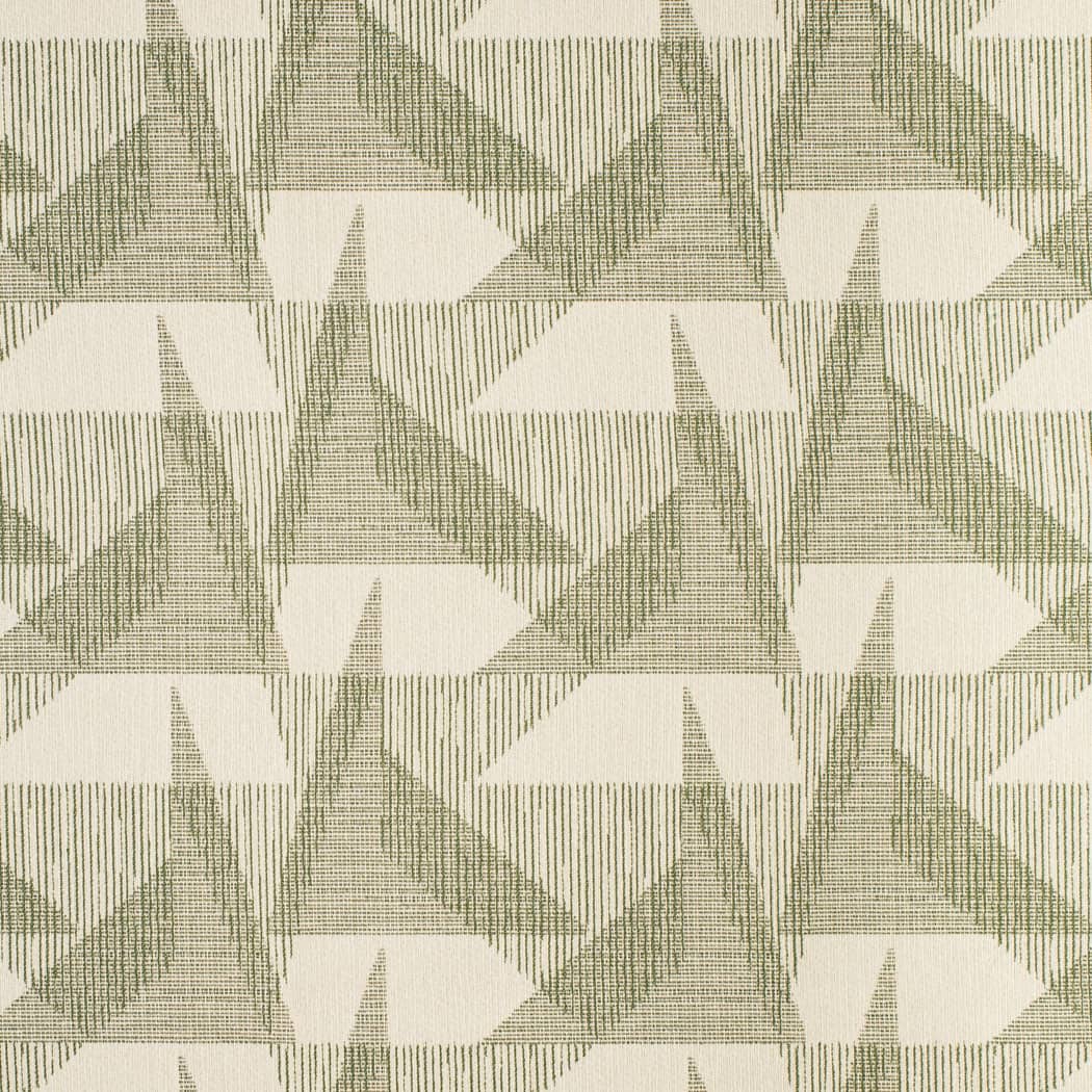 F300-284 Abstract & Geometric Green Charlotte Fabrics Woven Patterns