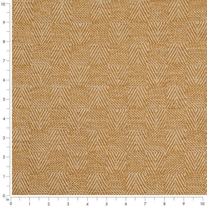 F300-295 Abstract & Geometric,Small Scale nan Gold & Yellow Performance Colors