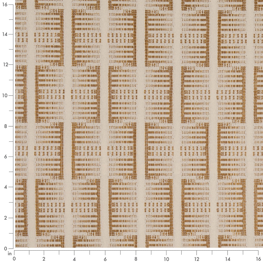 F300-311 Abstract & Geometric nan Gold & Yellow Performance Colors